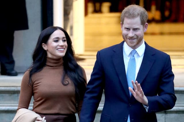 The Duke And Duchess Of Sussex Visit Canada House