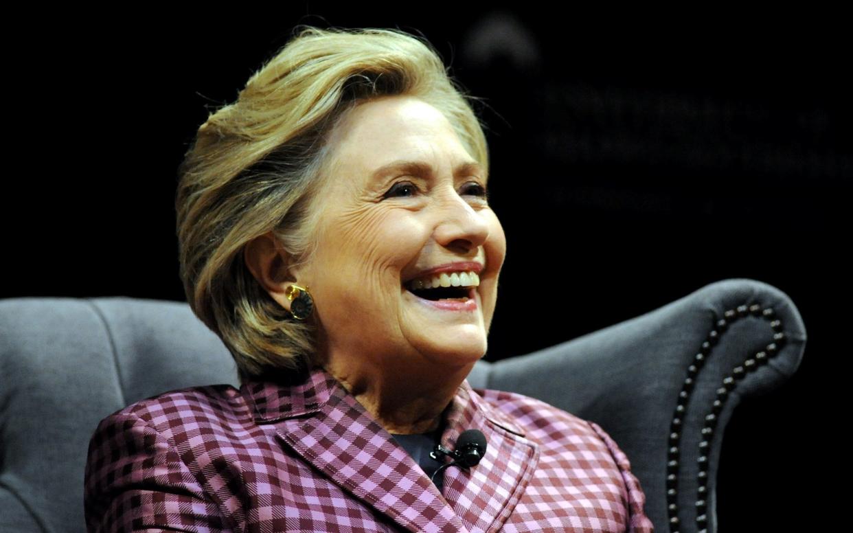 Hillary Clinton has been late for a string of media appearances in the UK. - Barcroft Media
