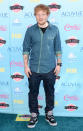 UNIVERSAL CITY, CA - AUGUST 11: Singer Ed Sheeran attends the Teen Choice Awards 2013 at Gibson Amphitheatre on August 11, 2013 in Universal City, California. (Photo by Jason Merritt/Getty Images)