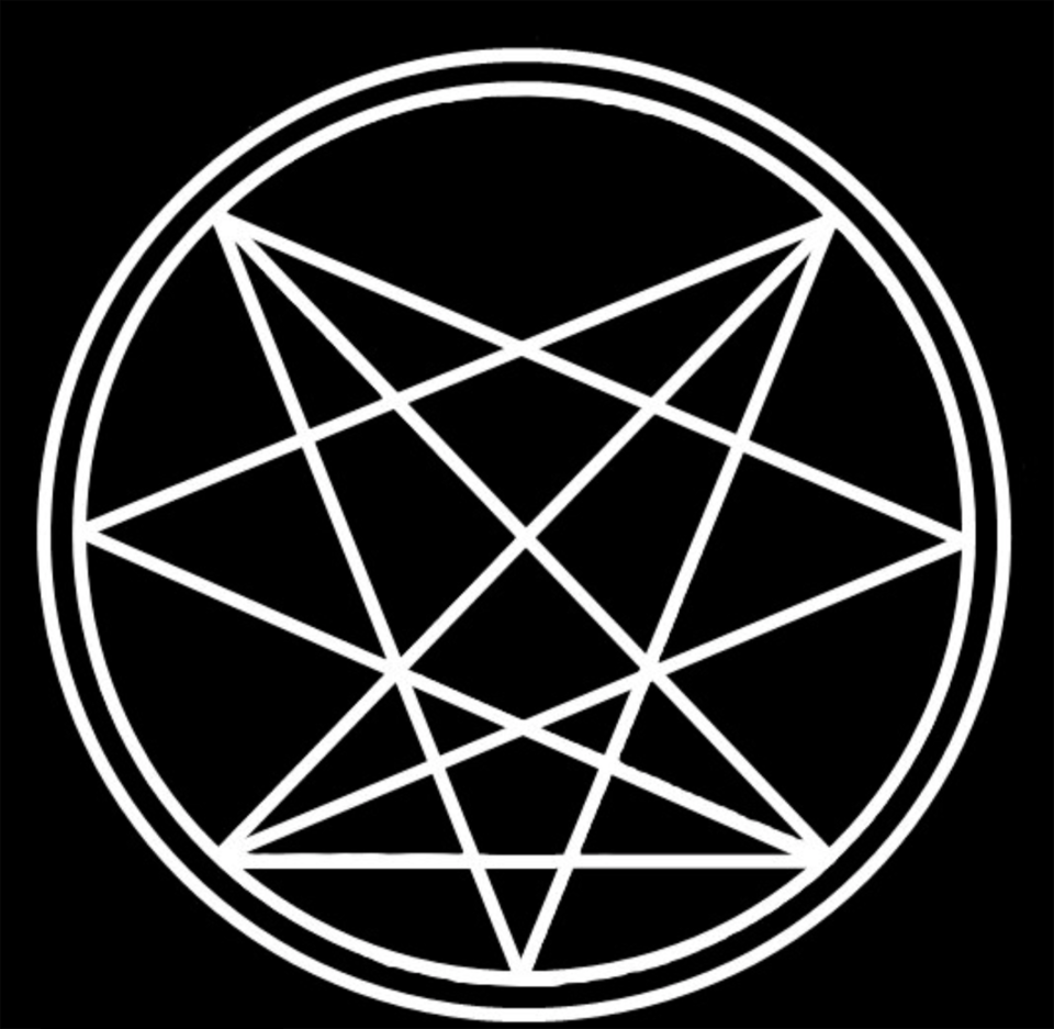 Image: The Order of Nine Angles symbol.