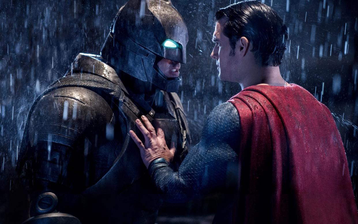 Ben Affleck and Henry Cavill in Batman Vs Superman: Dawn of Justice