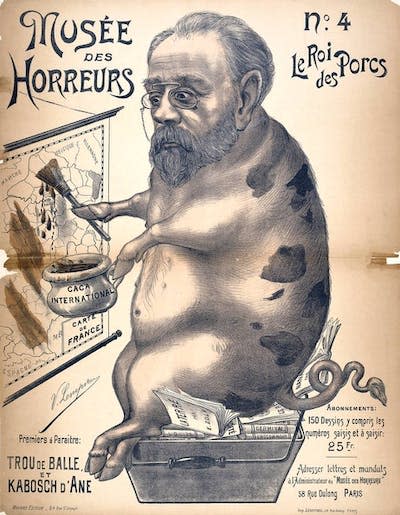 Planche n°4 de la série Le Musée des Horreurs (1899/1900), par Victor Lenepveu. Victor Lenepveu, Fourni par l'auteur