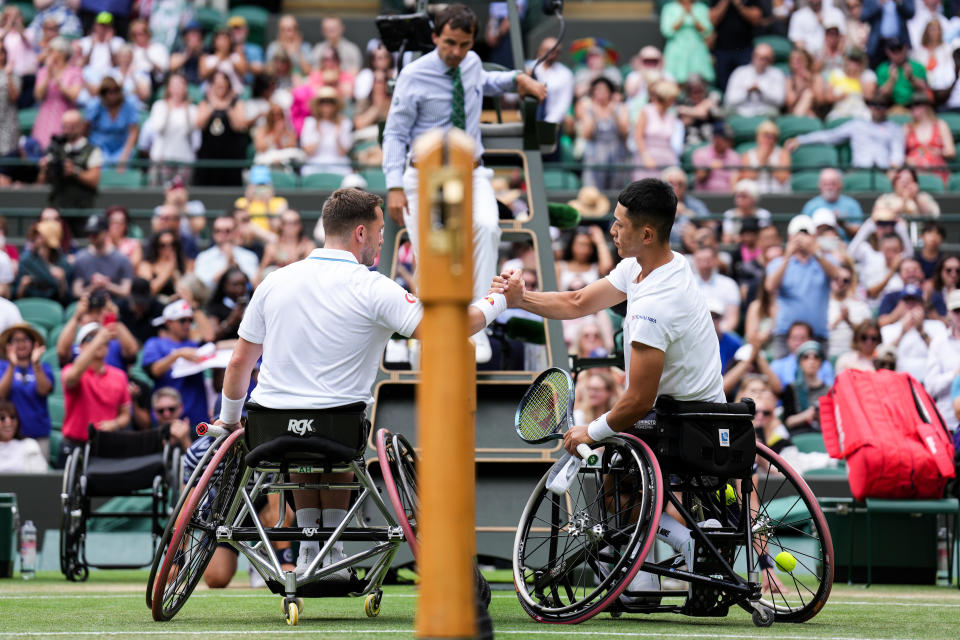 Die Rollstuhlwettbewerbe haben eine lange Tradition in Wimbledon, die nun ebenfalls finanziell verstärkt gewürdigt wird (Symbolbild: Shi Tang/Getty Images)