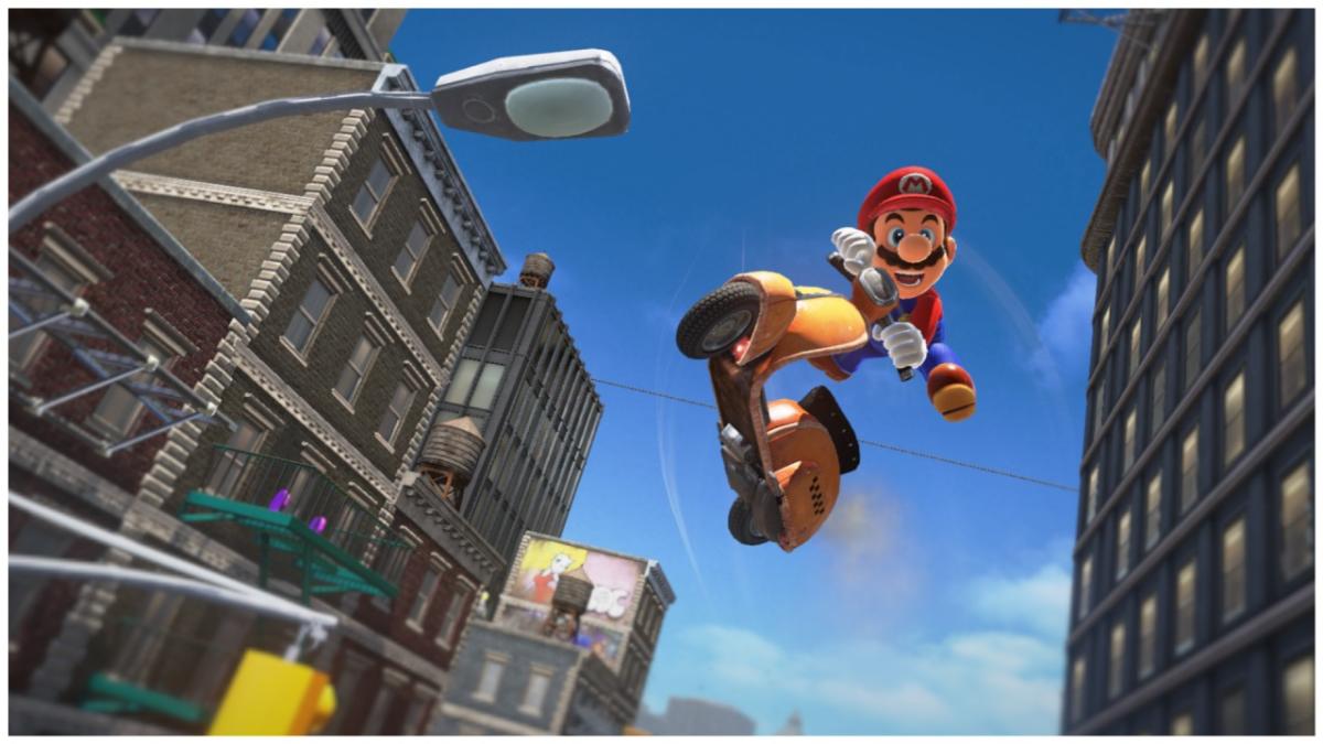 Super Mario Odyssey' replaces power ups with the ability to become