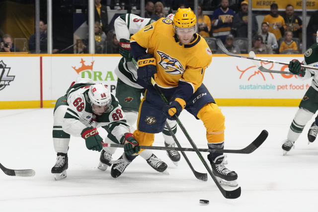 Juuso Pärssinen Returns to the Ice In Gold Star Showcase Tonight - The  Hockey News Nashville Predators News, Analysis and More