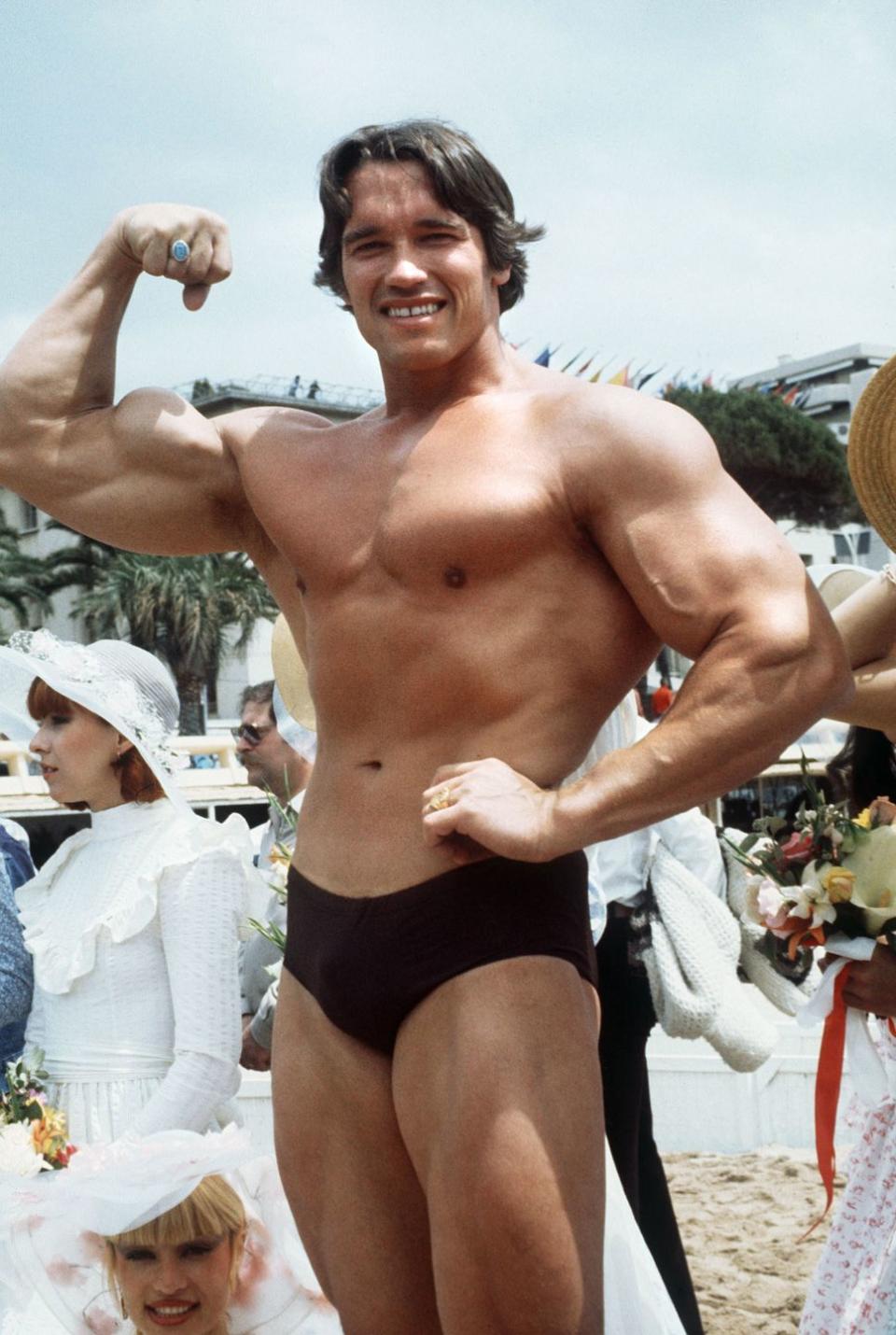 THEN: Arnold Schwarzenegger