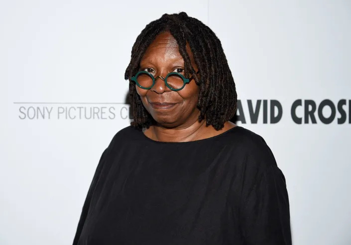 Whoopi Goldberg previously was suspended from 