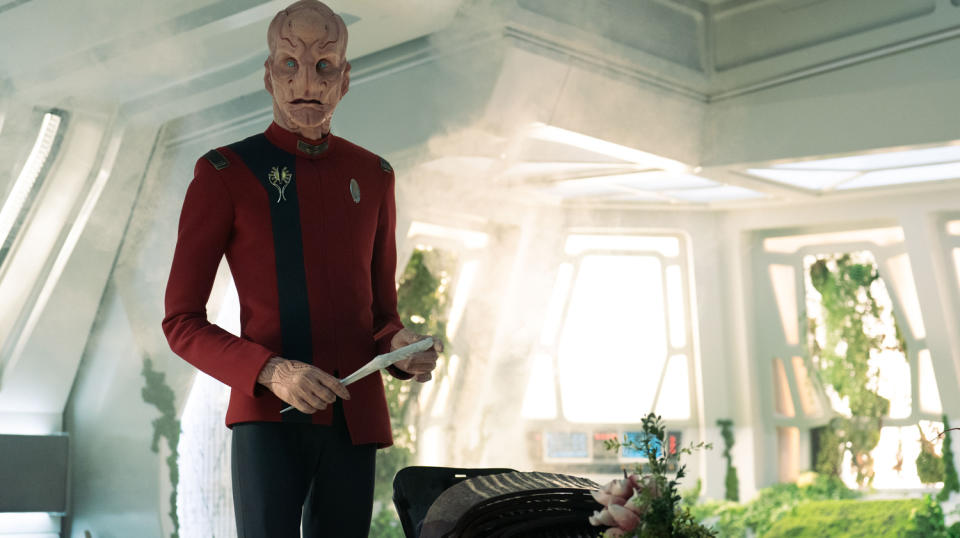 Saru's (Doug Jones) story might be taking a slightly different path in this final season of 