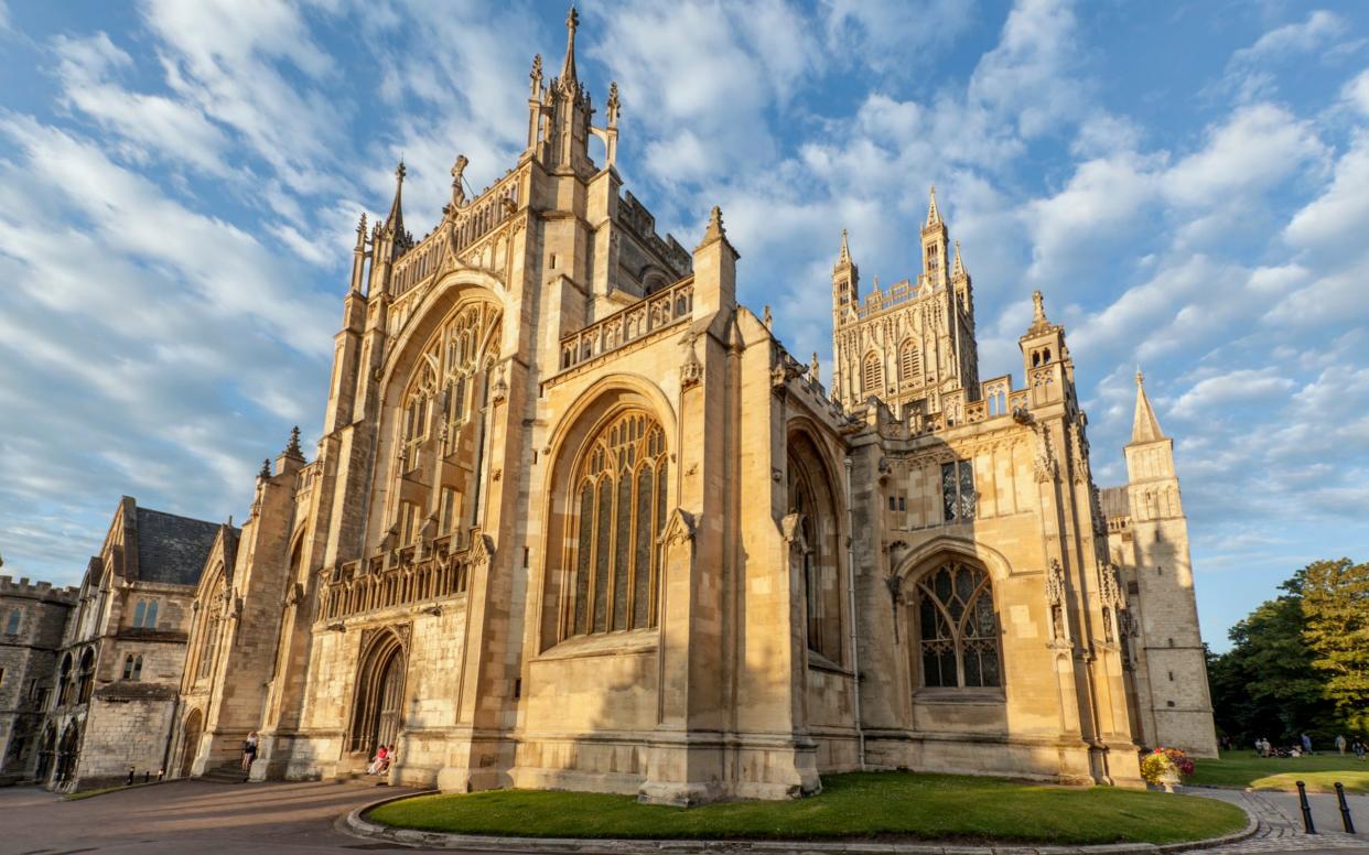 Gloucester Cathedral, a Norman Gothic church, has seen many changes over the years particularly up to the 15th century and some major restoration from 1847-73 - Lonely Planet Images