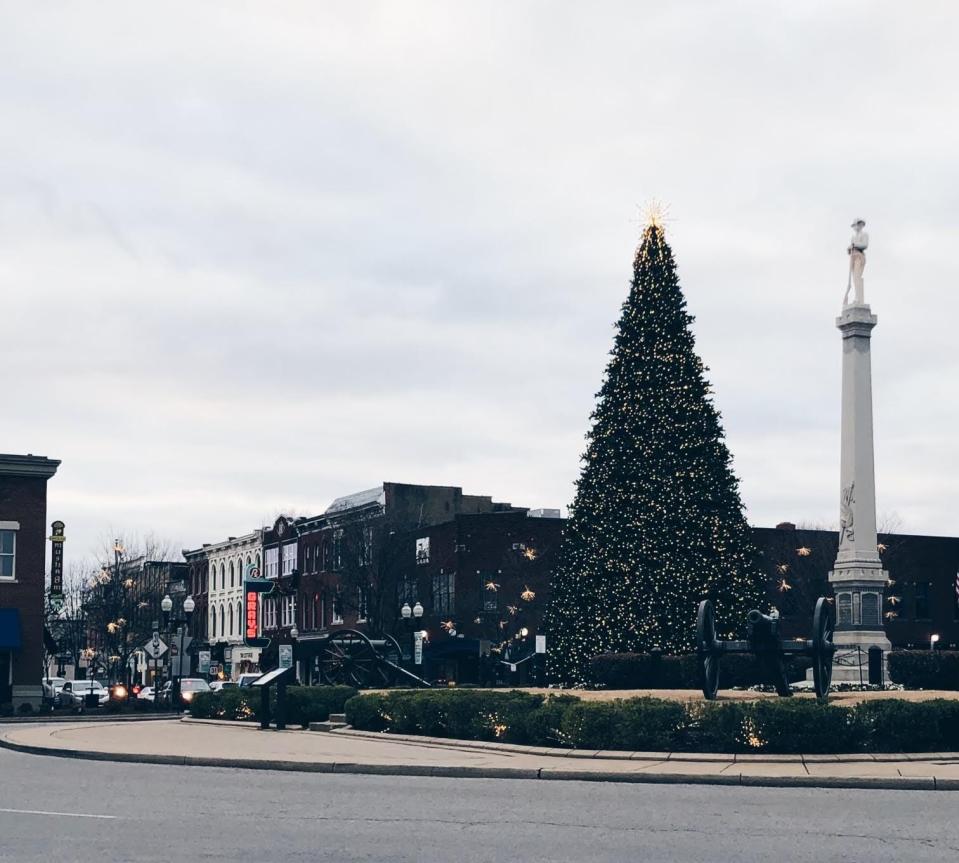 A picture of Franklin, Tennessee.