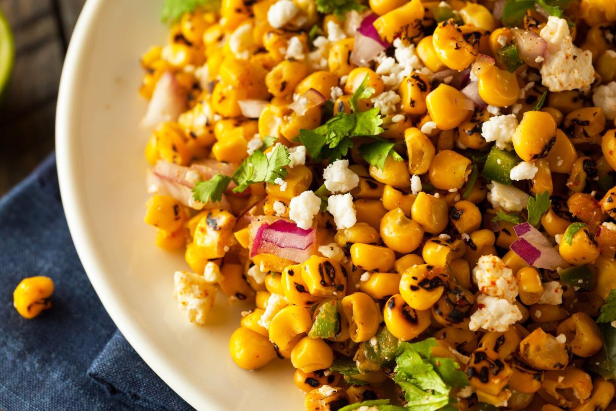 Grilled Corn Salsa