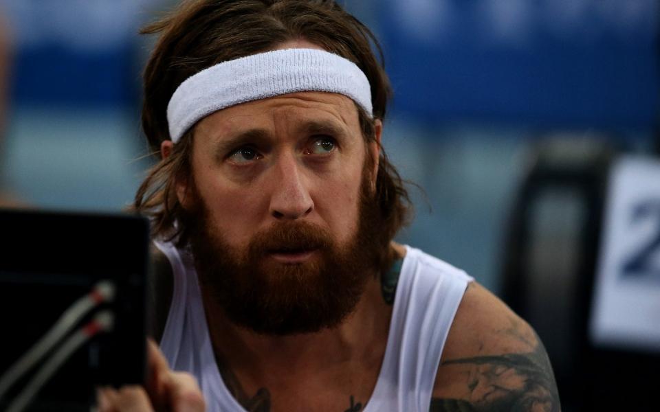 Sir Bradley Wiggins failed to hit his target on his competitive rowing debut in London on Saturday - PA