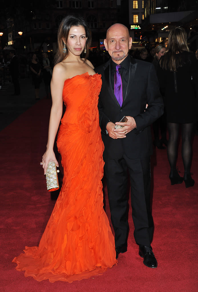 Never Let Me Go UK Premiere 2010 Ben Kingsley