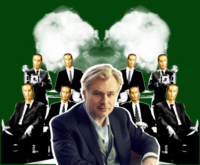 Illustration for the 12/7 Gold Standard column on Christopher Nolan.