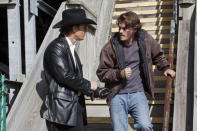 <a href="http://movies.yahoo.com/movie/killer-joe/" data-ylk="slk:KILLER JOE;elm:context_link;itc:0;sec:content-canvas" class="link ">KILLER JOE</a> (<b>June 29</b>)<br><br>Matthew McConaughey stars as a bad-ass hit man in "The Exorcist" and "The French Connection" director William Friedkin's upcoming tale of murder, revenge, bloodlust and greed.<br><br>The plot revolves around a man (Chris Smith, played by Emile Hirsch) who will be killed if he can't repay a debt. So Smith hires McConaughey's Killer Joe Cooper to finish off his mother in order to collect her life insurance.<br>Naturally, all hell breaks loose: Killer Joe preys upon Smith's sister Dottie (Juno Temple) and catalyzes the destruction of the family.<br>This is not a guy to be messed with.