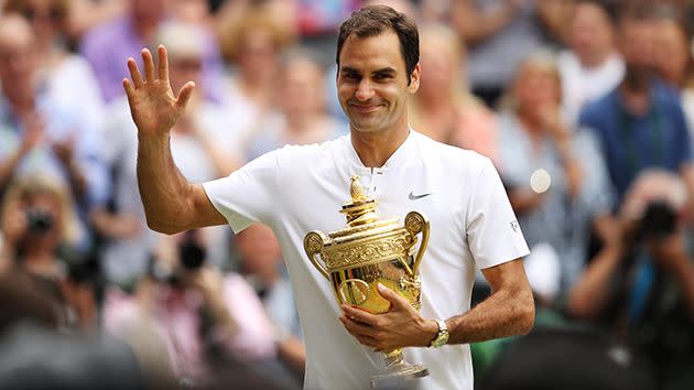 What a champion. Image: Getty