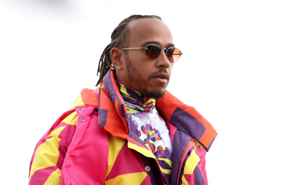 Lewis Hamilton has been embroiled ina  media maelstrom this week, after Nelson Piquet used a racially offensive word to describe him (PA Wire)