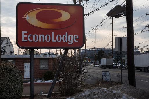 El hotel Econolodge visto el 31 de enero de 2014 en Carlstadt, New Jersey. (GETTY IMAGES NORTH AMERICA/AFP | Andrew Burton)