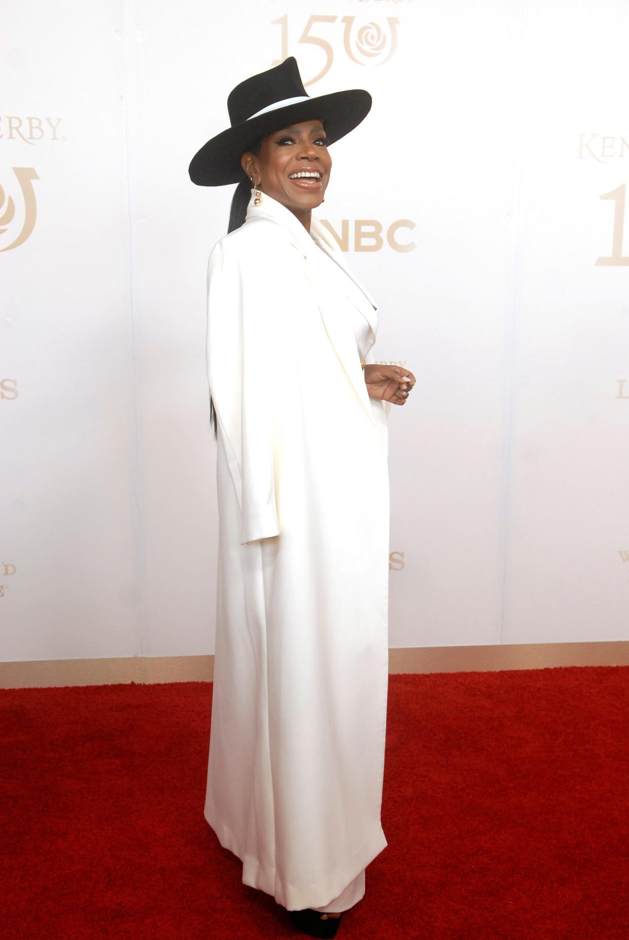 Actress Sheryl Lee Ralph poses on the 150th Kentucky Derby red carpet Saturday. May 04, 2024