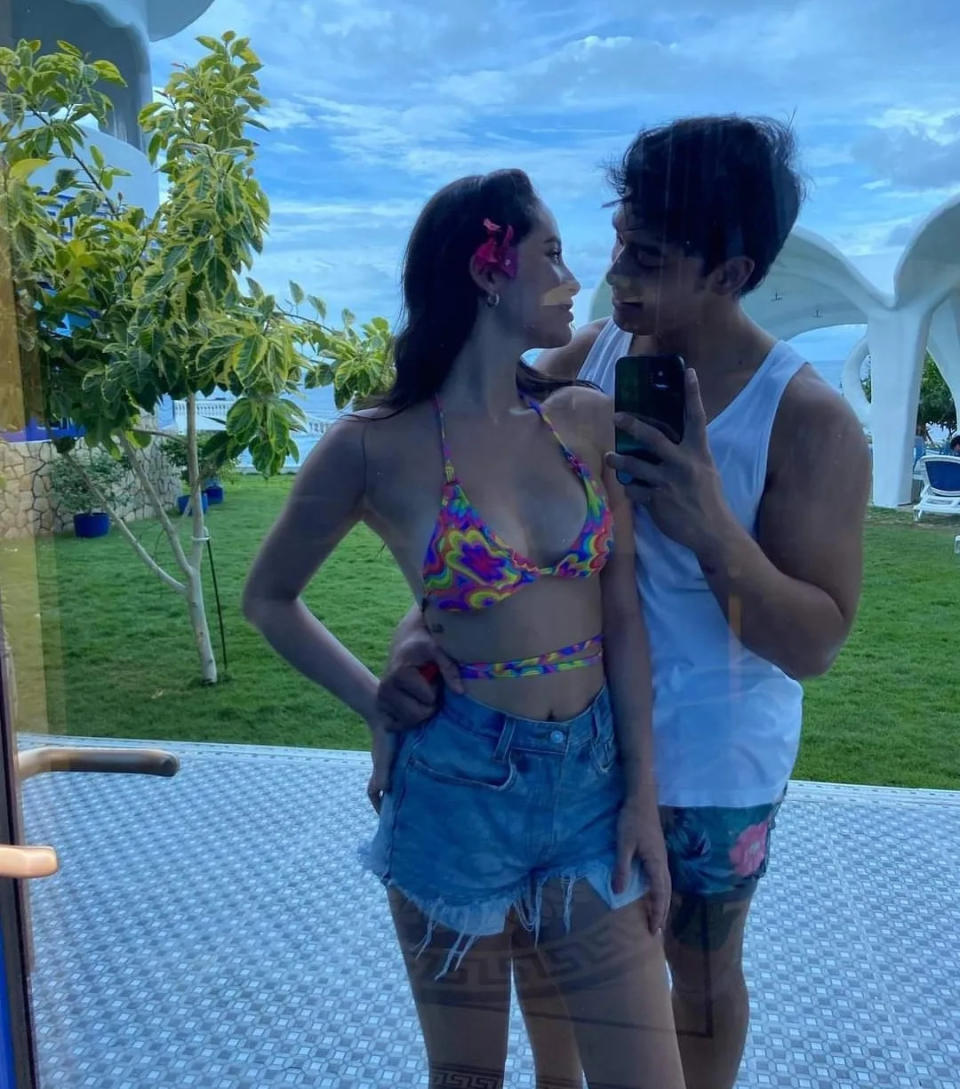 Franki Russell, a cast member on Pinoy Big Brother, posted photos on social media in May 2022 in which she and actor Diego Loyzaga appeared to be close. She later deleted the photos.
