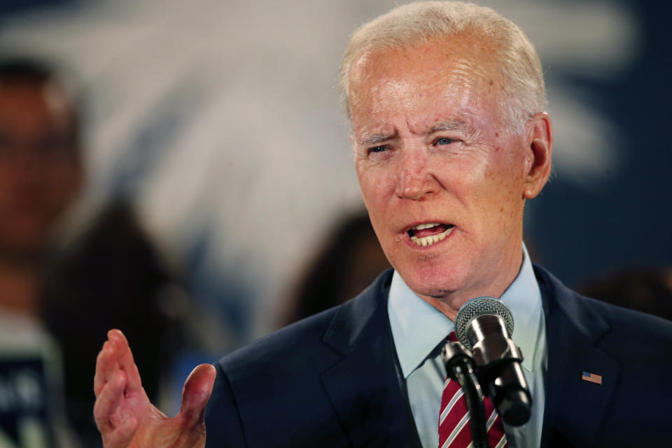 Joe Biden skipped his own party in New Hampshire to head to South Carolina.&nbsp; (Photo: Gerald Herbert/Associated Press)