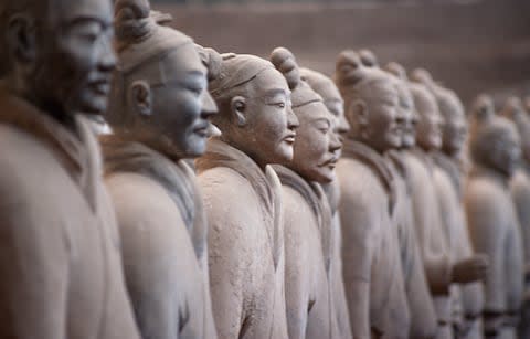 Terracotta Army in Xian - Credit: Getty