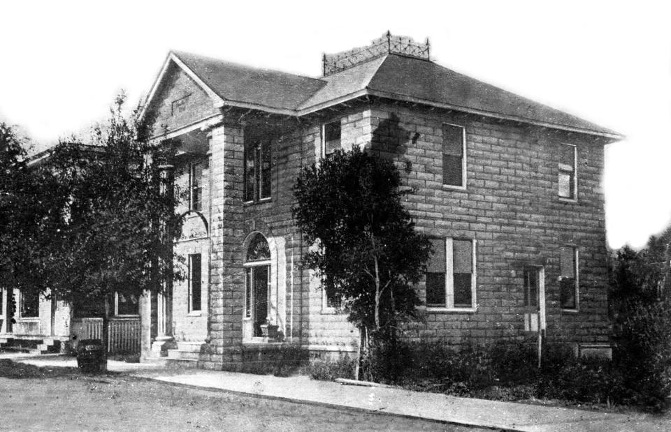Brevard's first library in Cocoa had neither books nor furniture when it opened in 1895. Residents donated materials to get the library started.