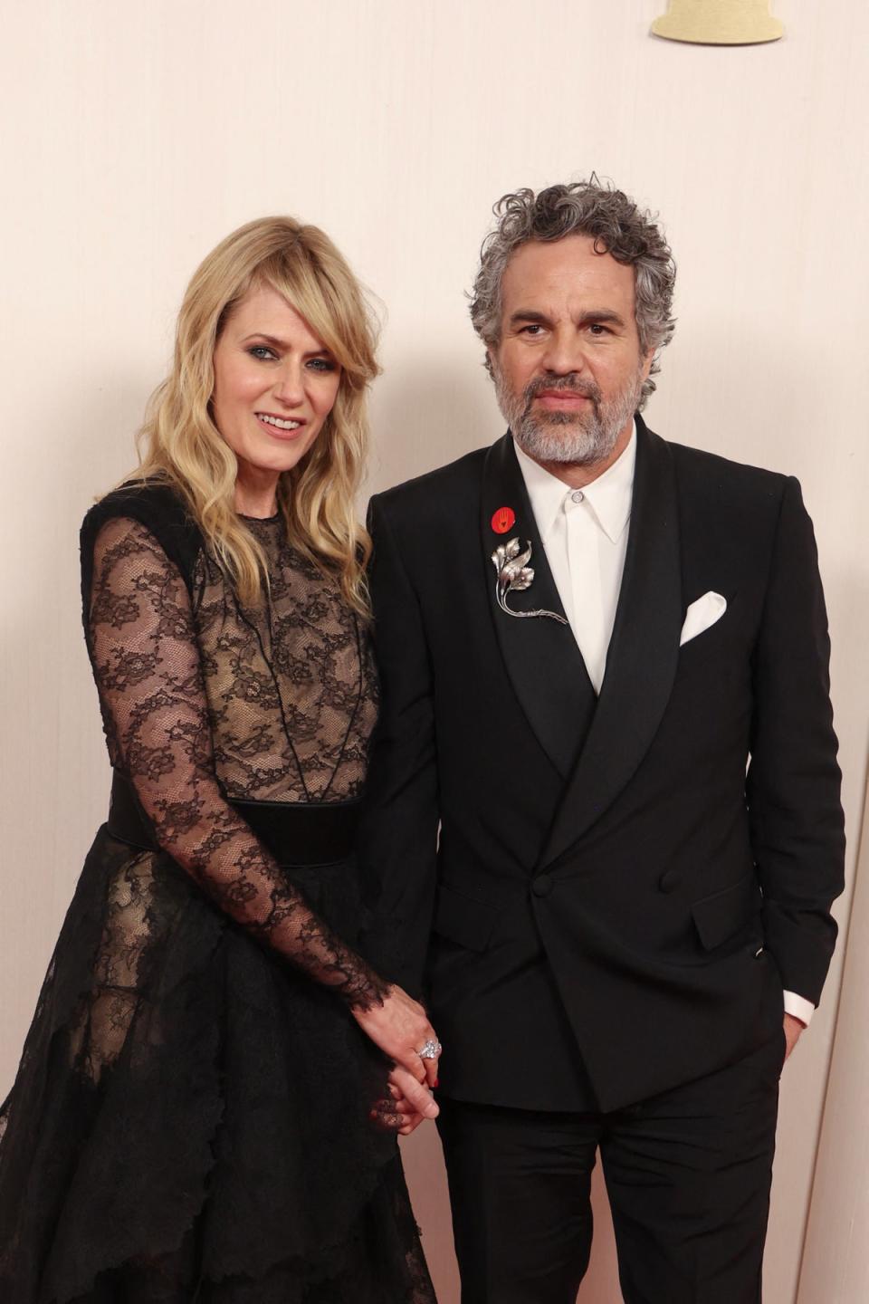 Sunrise Coigney and Mark Ruffalo (AFP via Getty Images)