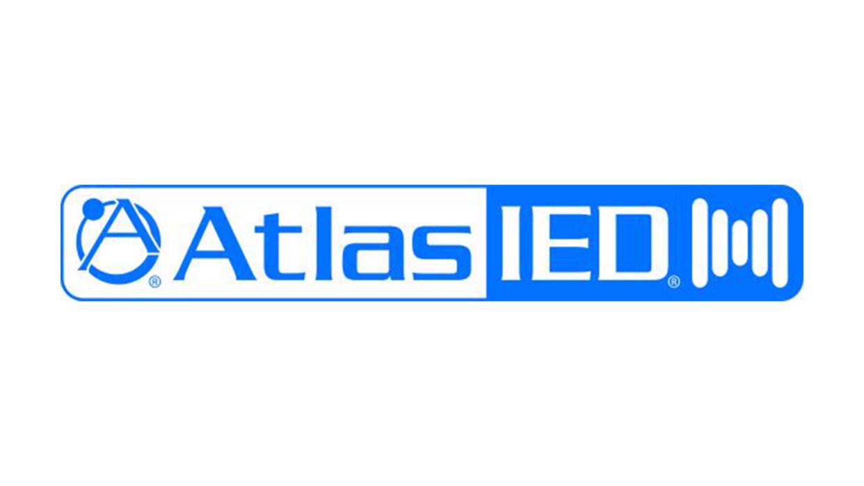  AtlasIED logo. 