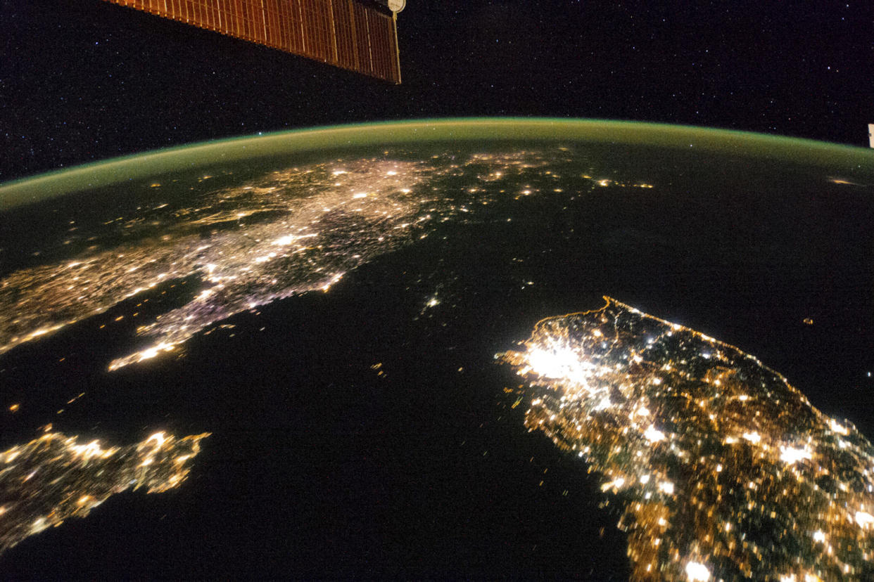 Imagen espacial de Asia. REUTERS/NASA-JSC/Handout