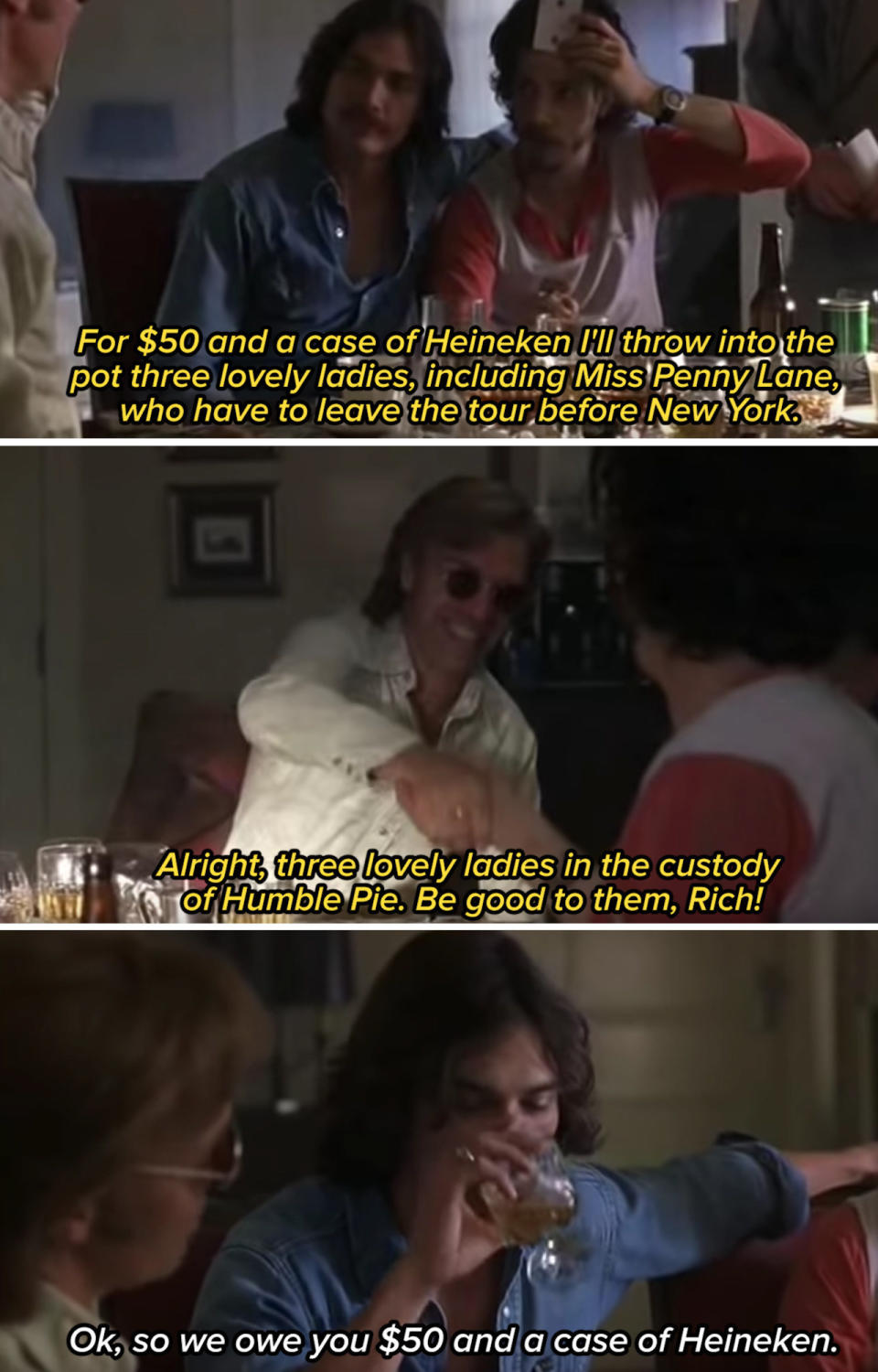 Russell and Dick from "Almost Famous"