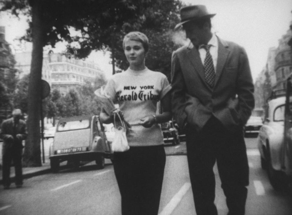 Considered part of the French New Wave, Breathless was the first feature-length film from director Jean-Luc Godard.