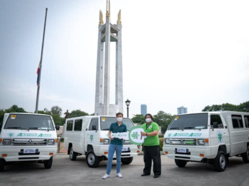  The turnover ceremony was held at the Quezon Memorial Circle