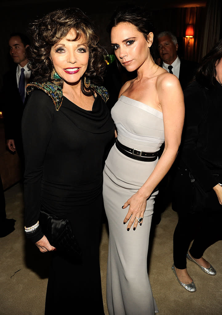 Joan Collins looks great for 78, and Victoria Beckham looks grumpy for 37.<br><br><a href="http://bit.ly/lifeontheMlist" rel="nofollow noopener" target="_blank" data-ylk="slk:Follow Matt Whitfield on Twitter!;elm:context_link;itc:0;sec:content-canvas" class="link ">Follow Matt Whitfield on Twitter!</a>