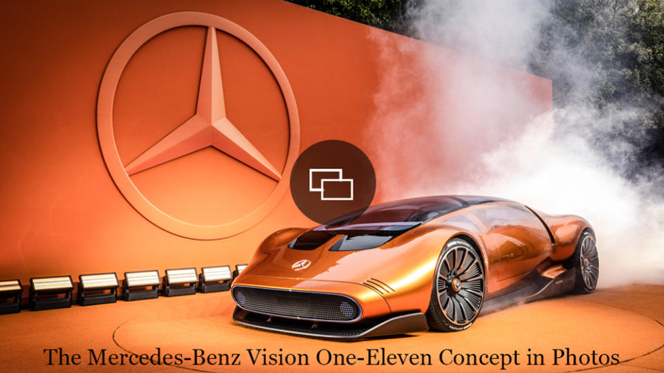 The Mercedes-Benz Vision One-Eleven concept car.