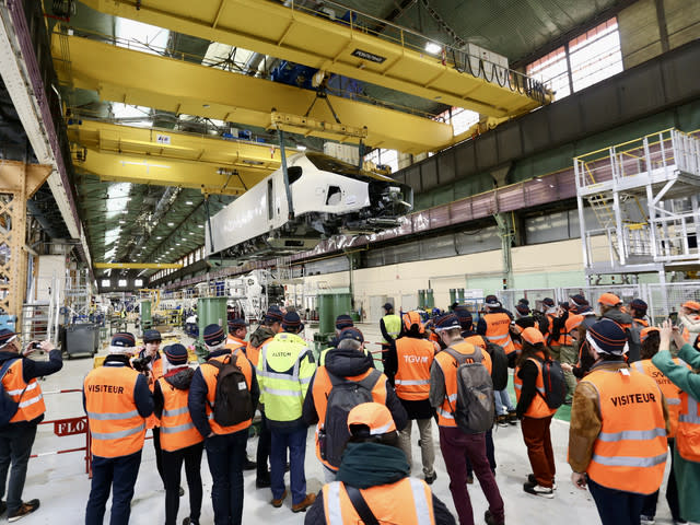 France Unveils Its High-Speed TGV 'Train Of The Future'