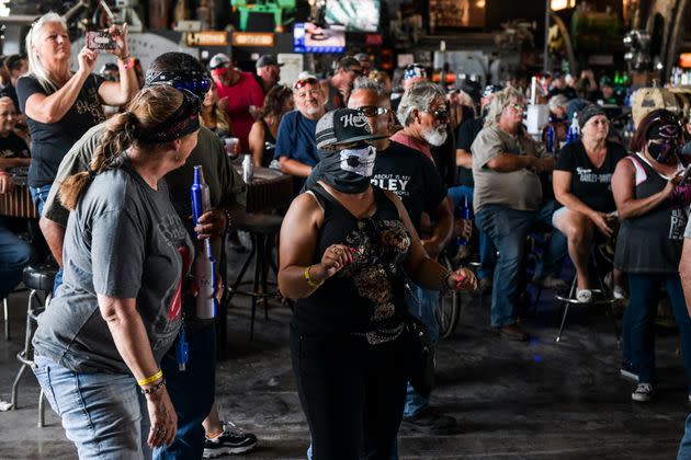 A file image from the 80th Annual Sturgis Motorcycle Rally in Sturgis, South Dakota on August 9, 2020. (Photo: Michael Ciaglo via Getty Images)