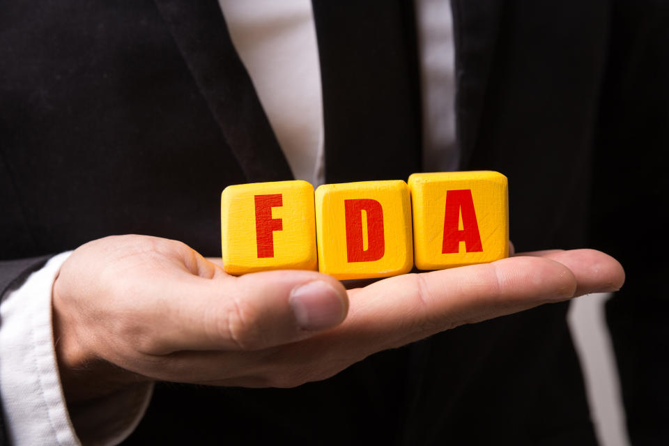 Blocks that spell FDA