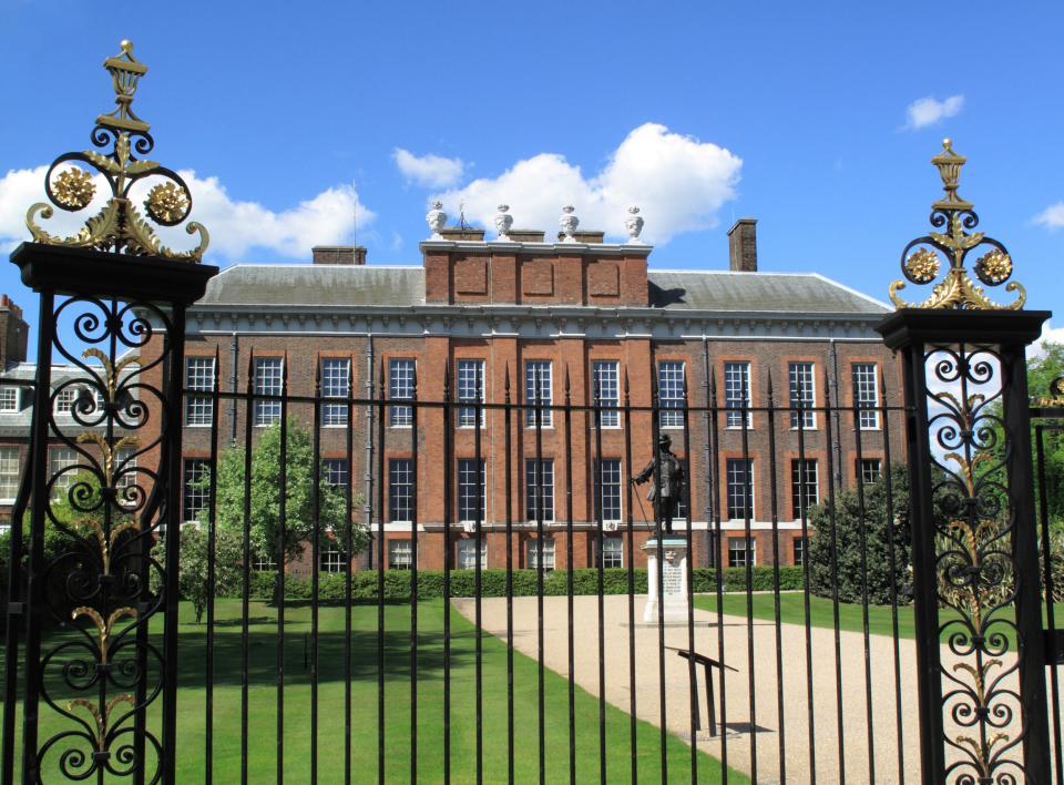 Kensington Palace, where current royals like Prince William and Duchess Kate lay their heads is the site of some construction work. The famous tea service has been moved from the Orangery (which is undergoing a multi-year restoration) to the Palace Pavilion.