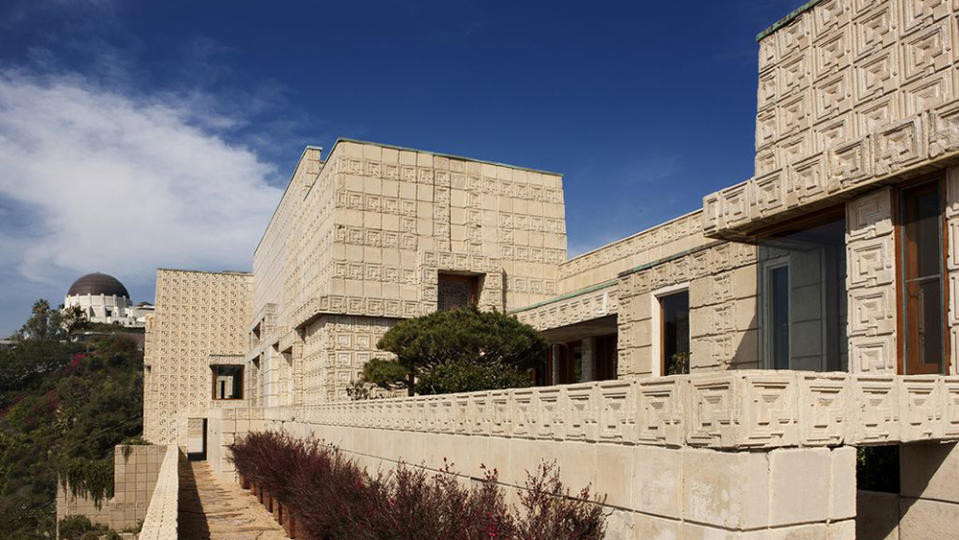 Frank Lloyd Wright’s iconic Ennis House