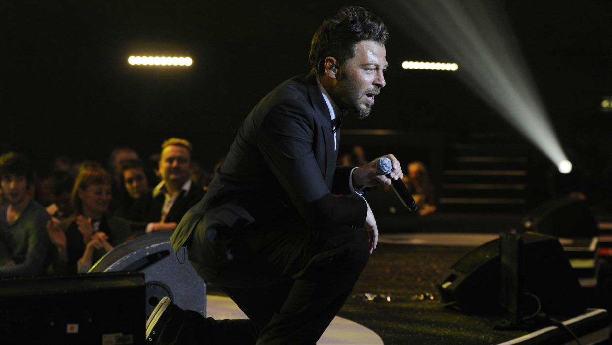 Christophe Maé aux Victoires de la Musique en 2011. - Bertrand Guay / AFP