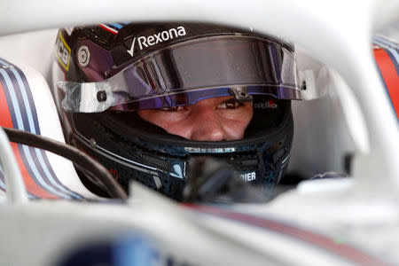 FILE PHOTO: Formula One F1 - Australian Grand Prix - Melbourne Grand Prix Circuit, Melbourne, Australia - March 23, 2018 Williams' Lance Stroll during practice REUTERS/Brandon Malone