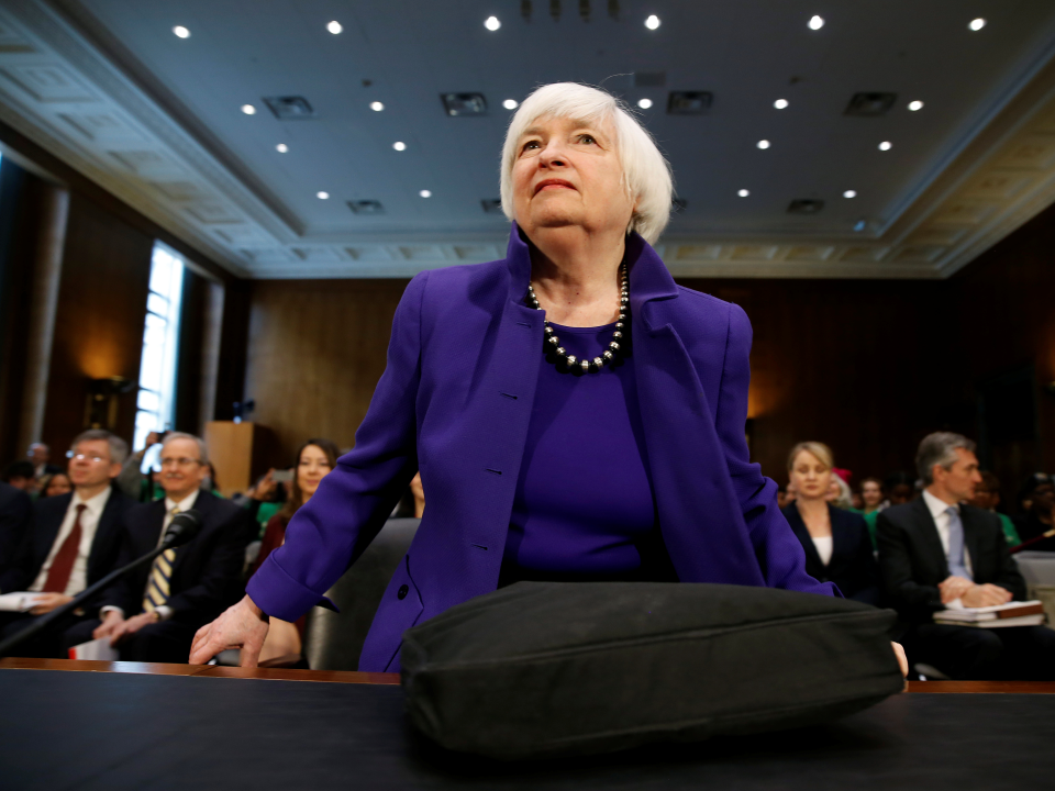 yellen standing