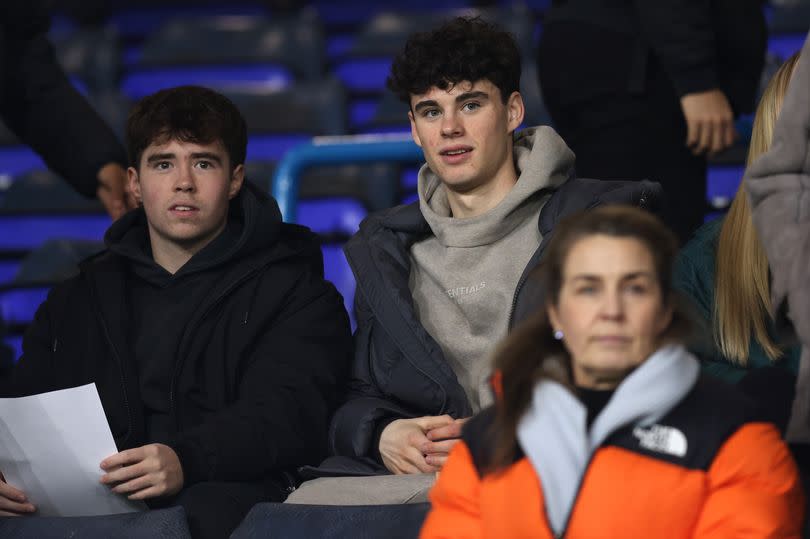 Archie Gray has been in the stands watching Leeds United's under-18s as they march through the FA Youth Cup -Credit:George Wood/Getty Images