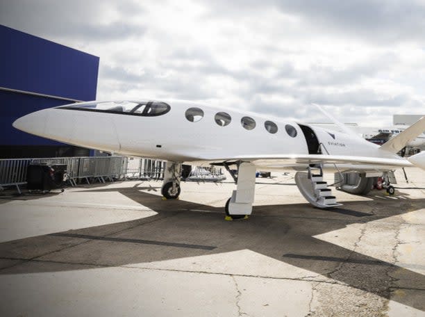 Quiet revolution: the Eviation Alice at the Paris Air Show in 2019 (Eviation Aircraft Ltd.)