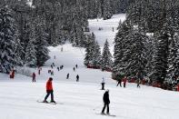 <p>Courchevel is the door to the world’s biggest linked ski area, with Les 3 Vallees’ 600km of pistes. And <a rel="nofollow noopener" href="https://www.skifrance.co.uk/holiday-rentals/france/alps/courchevel/hotel-courchevel-olympic/?date=2018-01-10&duree=7" target="_blank" data-ylk="slk:Hotel Courchevel Olympic;elm:context_link;itc:0;sec:content-canvas" class="link ">Hotel Courchevel Olympic</a> offers Champagne quality for a distinctly lemonade price tag. It’s just 100m from the nearest ski lift and had a swanky facelift last season. A week’s stay from 10 January costs £517 pp including breakfast. Flights are from £58 pp with easyJet. Book with Ski France (0203 475 4756, <span>www.skifrance.co.uk)</span> </p>