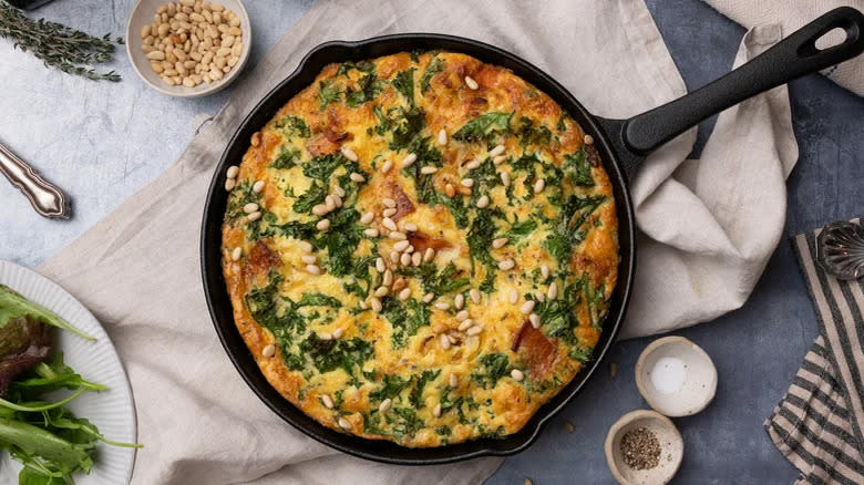 Sweet Potato and Kale Frittata