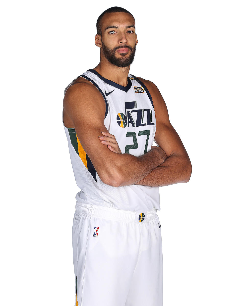 <p>Utah Jazz star Gobert <a href="https://nypost.com/2021/03/05/lebron-james-explains-why-no-one-wanted-donovan-mitchell-rudy-gobert-in-all-star-draft/" rel="nofollow noopener" target="_blank" data-ylk="slk:will have something to prove;elm:context_link;itc:0;sec:content-canvas" class="link ">will have something to prove</a> to James, who joked about picking players from the team for the All-Star Game.</p>