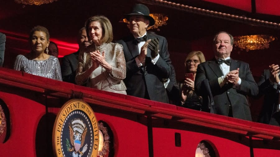 Nancy and Paul Pelosi