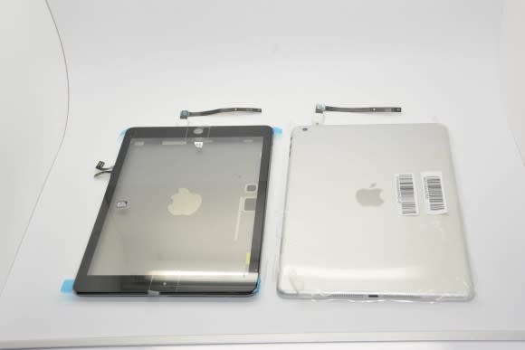 iPad 5 in Space Gray and Classic Silver: three tones in all